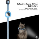 Collar reflectante para gatos con soporte para AirTag y cascabel