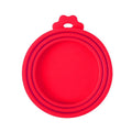 Couvercles réutilisables en silicone pour boîtes de nourriture pour animaux