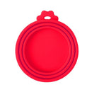 Couvercles réutilisables en silicone pour boîtes de nourriture pour animaux