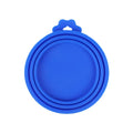 Couvercles réutilisables en silicone pour boîtes de nourriture pour animaux