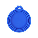 Couvercles réutilisables en silicone pour boîtes de nourriture pour animaux