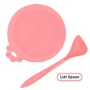Couvercles réutilisables en silicone pour boîtes de nourriture pour animaux