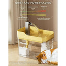 Fuente de agua automática para gatos: bomba silenciosa y cuenco con filtro