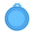 Couvercles réutilisables en silicone pour boîtes de nourriture pour animaux