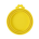 Couvercles réutilisables en silicone pour boîtes de nourriture pour animaux