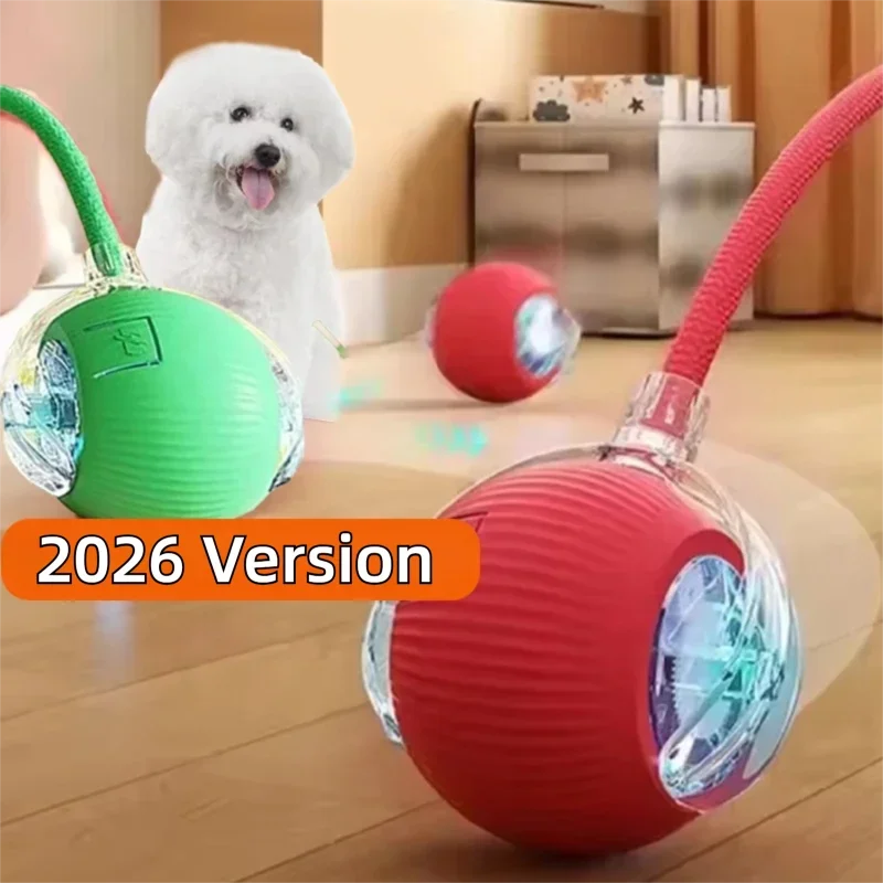 Smart Auto-Roll Dog Ball Toy (Rechargeable)