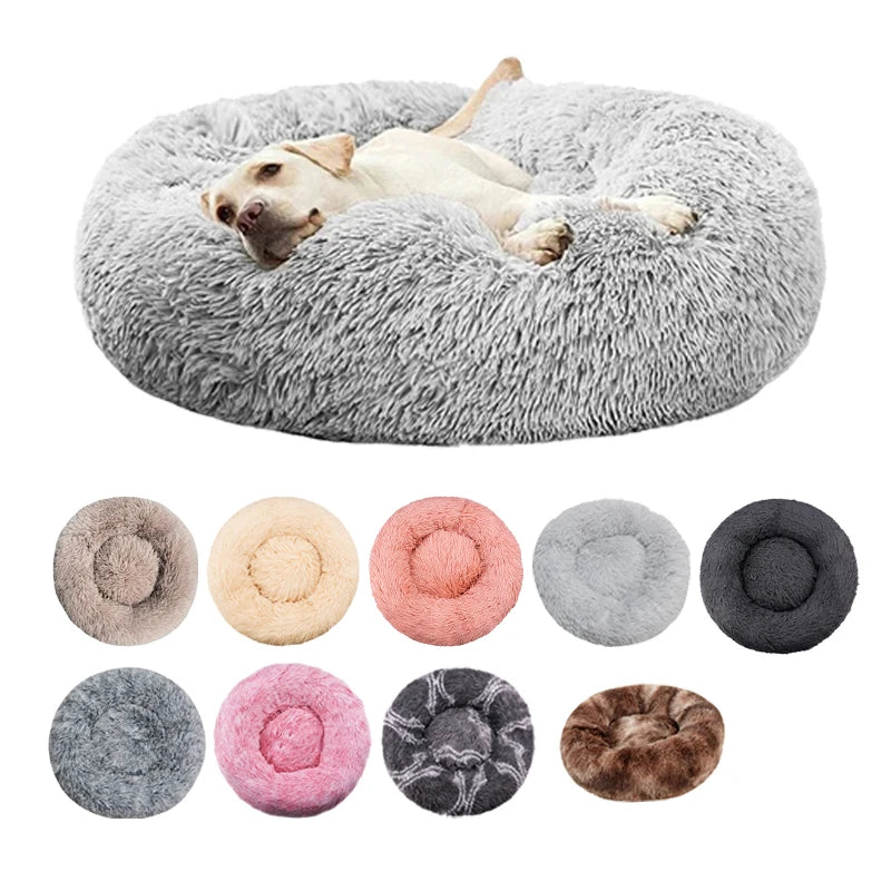CalmNest™ Plush Calming Pet Bed
